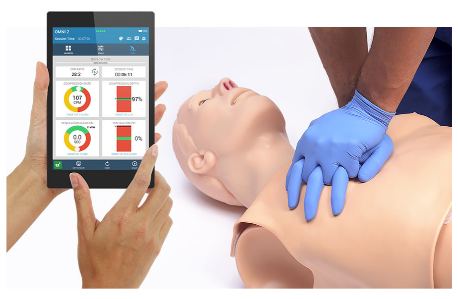 HAL S315.300 Airway, CPR, and Auscultation Skills Trainer with OMNI&reg; 2 